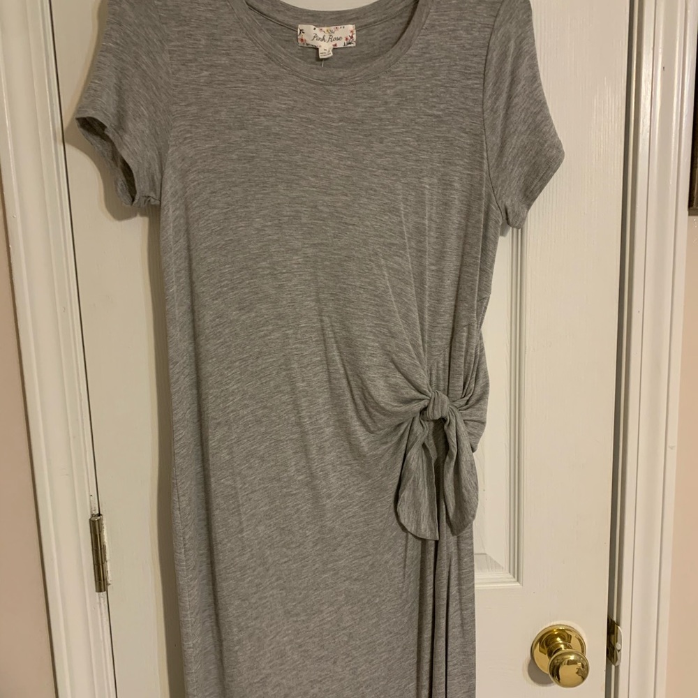 Gray dress